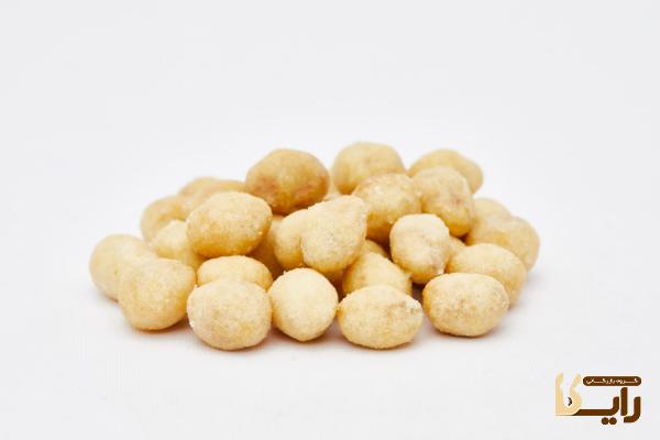 خرید بی واسطه بادام زمینی سوخاری با بسته بندی 400 گرمی